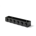 41121733 LEGO  Kirjahylly 6 Knobs - Musta